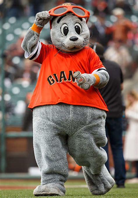 Giants team mascot